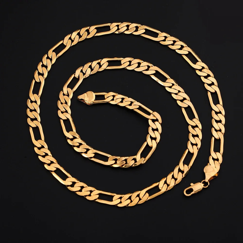 925 Sterling Silver 18K Gold Geometric Jewelry Set"