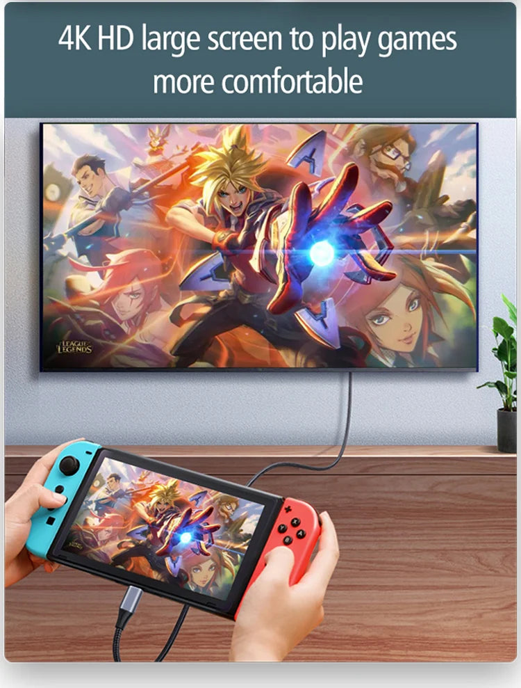 Fast Charge & Video USB-C Cable