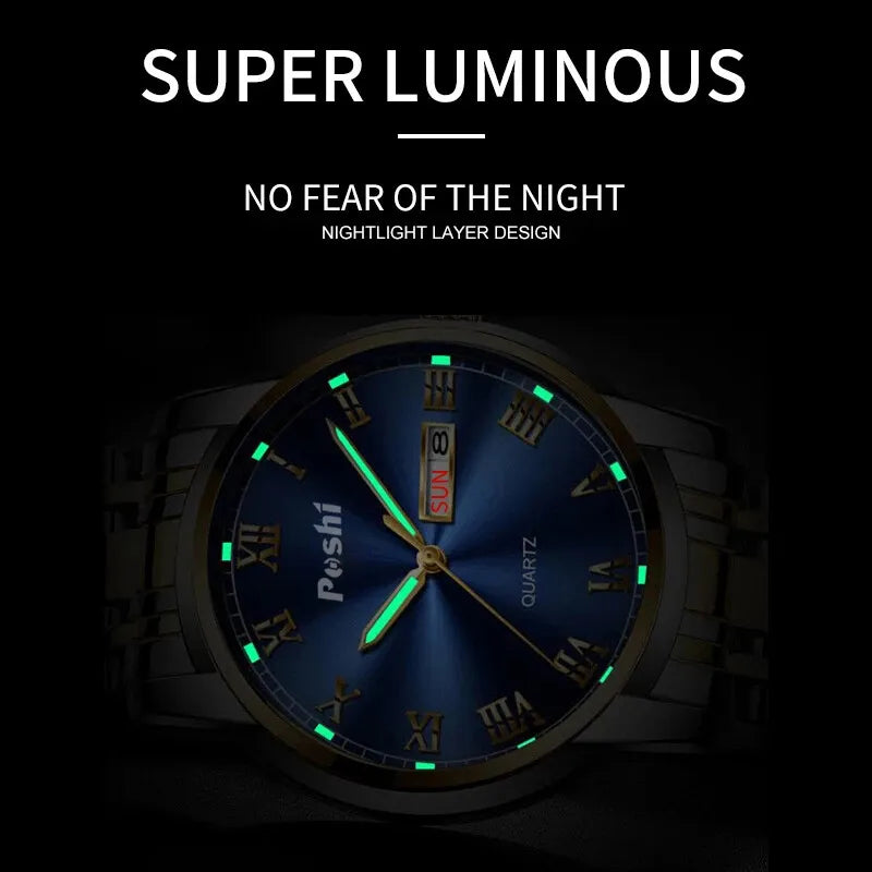 POSH watch that is resistant to echo and waterI