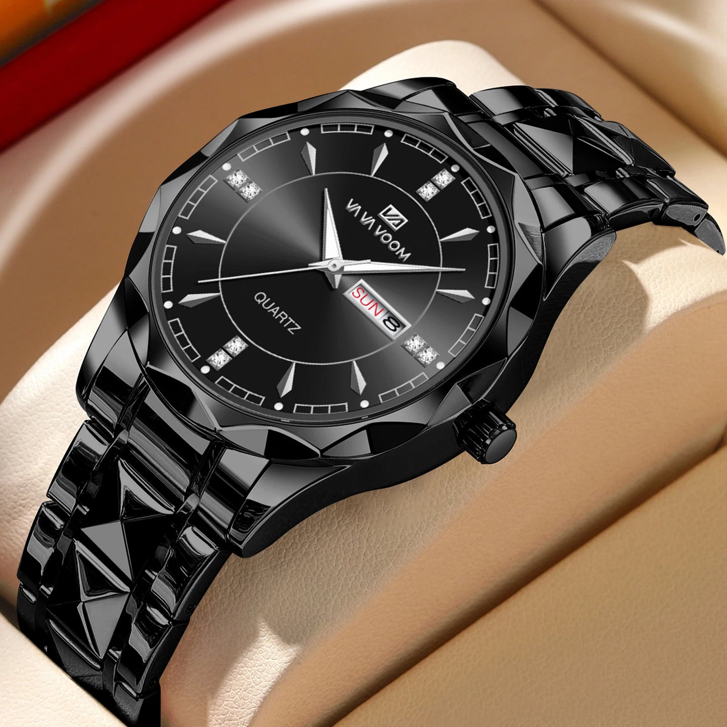 “A luxury watch that is resistant to echo and water