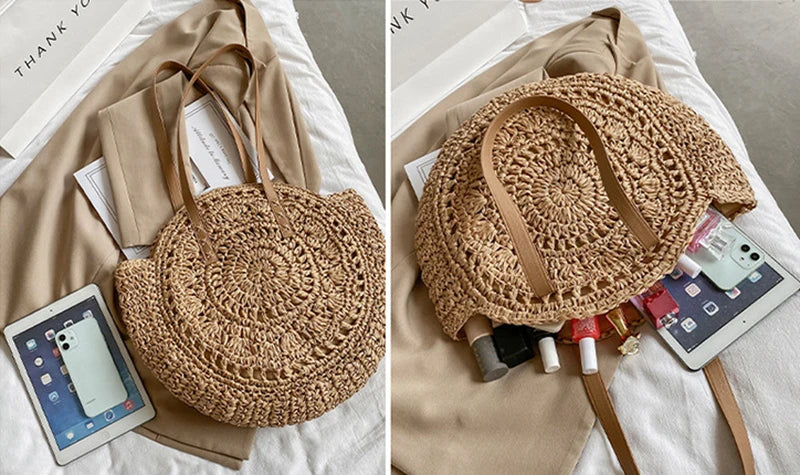 Handmade Woven Beach Tote