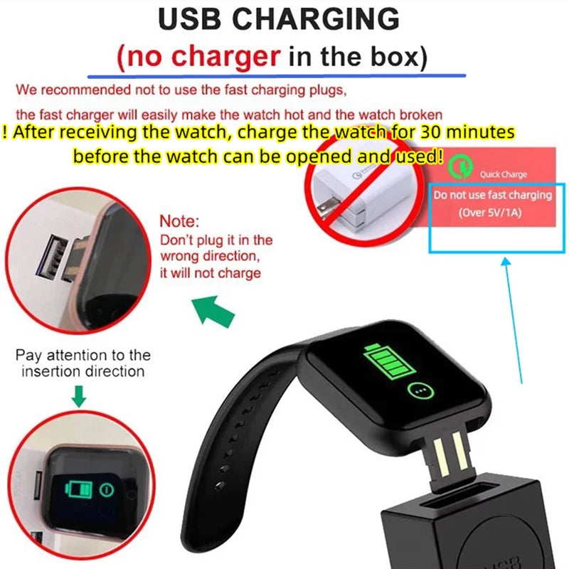 Smart LED Kids Sports Watch