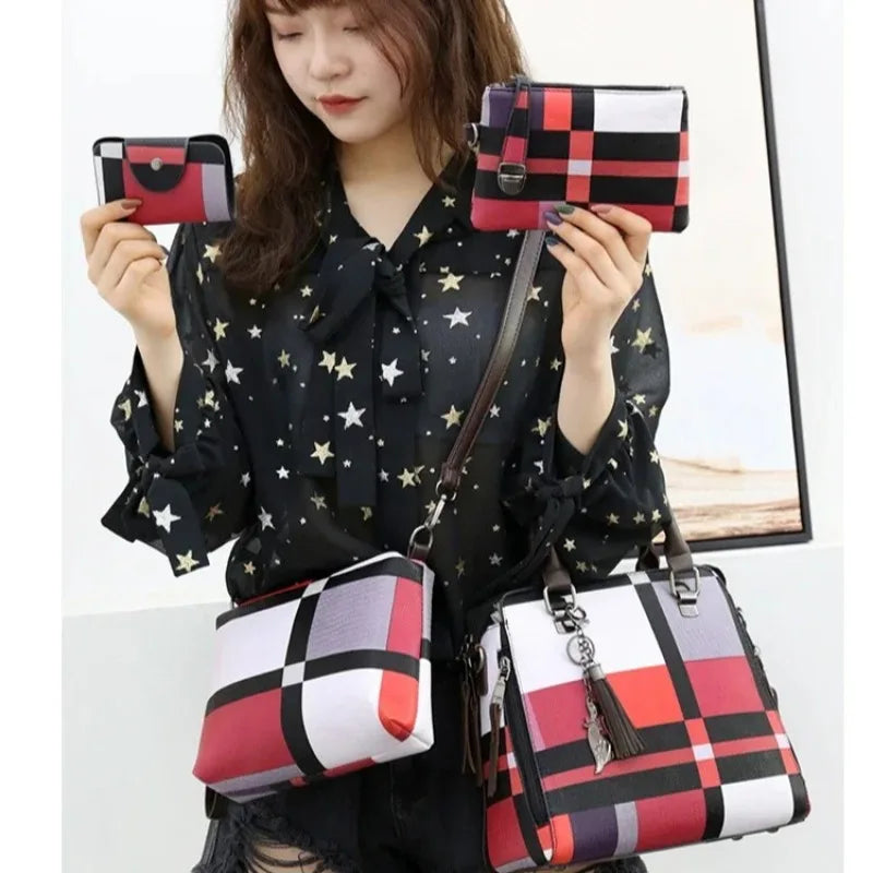 6-Piece Fashion Tote Set