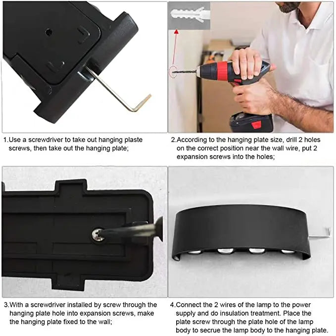 "Modern LED Wall Sconce