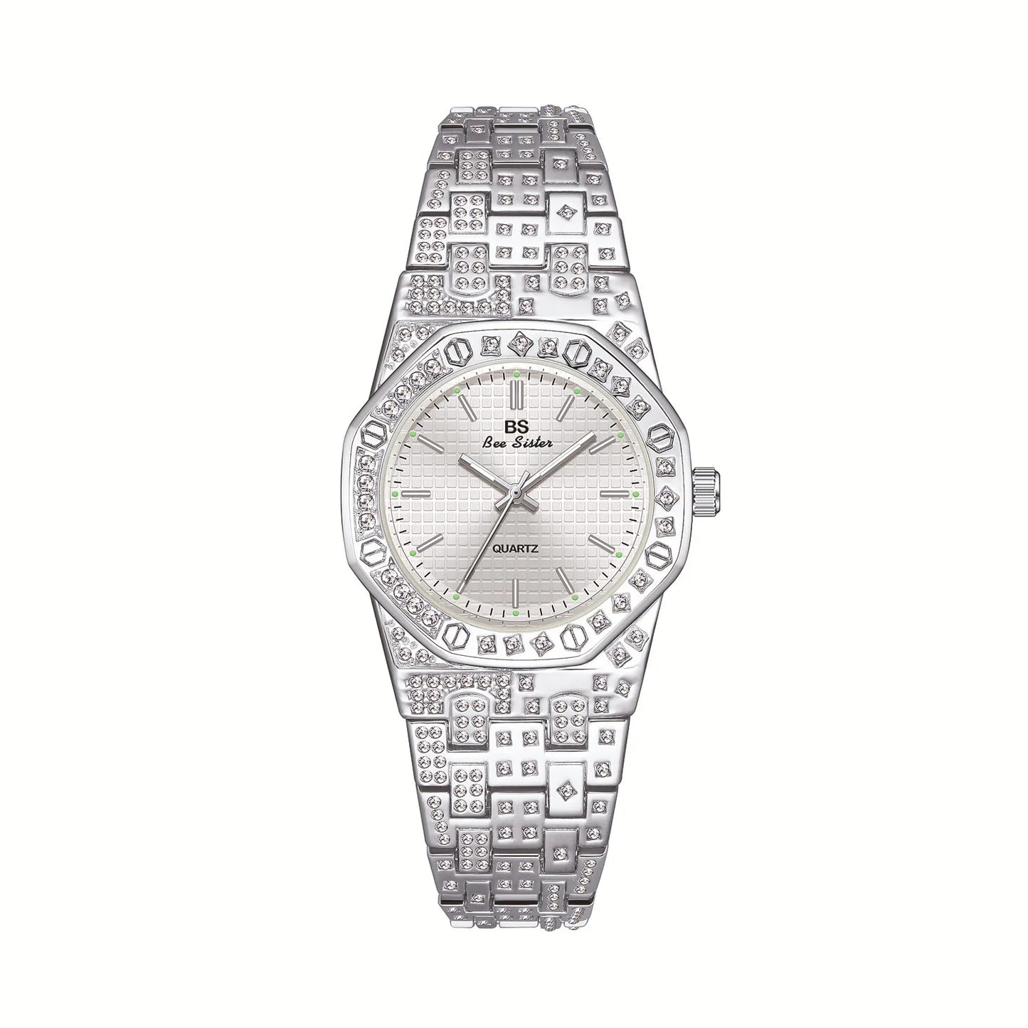 UTHAI Waterproof Metal Quartz Watch