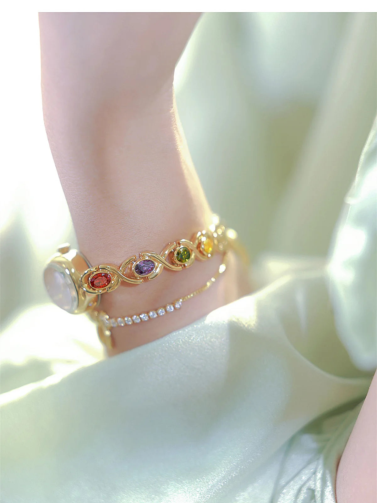 UTHAI Luxury Women's Oval Watch