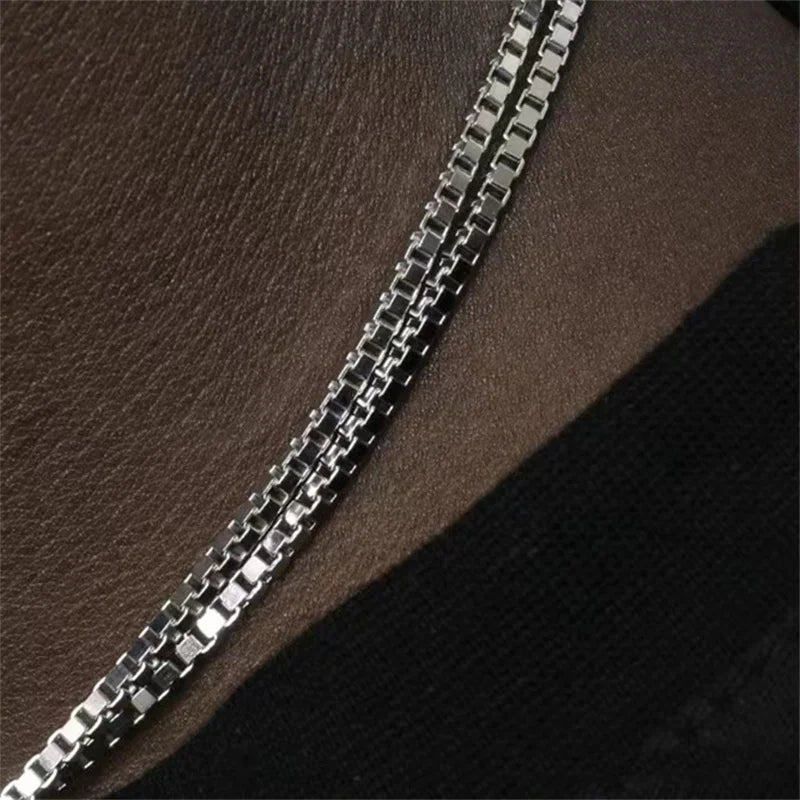 2mm Hip Hop Steel Chain for Men