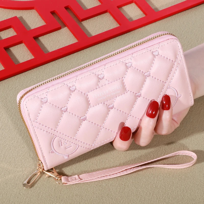 Zipper Card & Mobile Phone Bag for Women