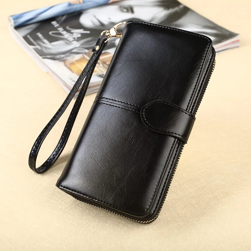 Solid Color Clutch Purse