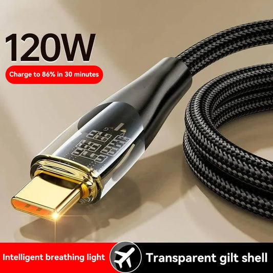 120W Fast USB-C Cable