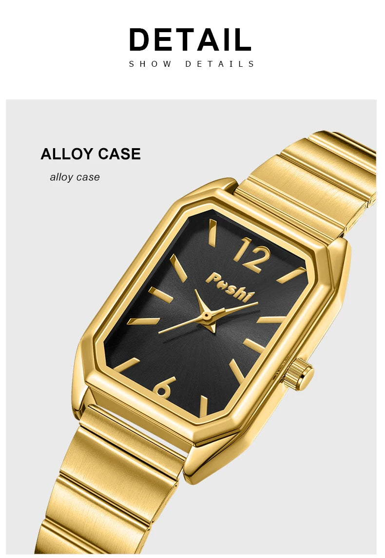 POSHI Women's Elegant Luxury Quartz Watch