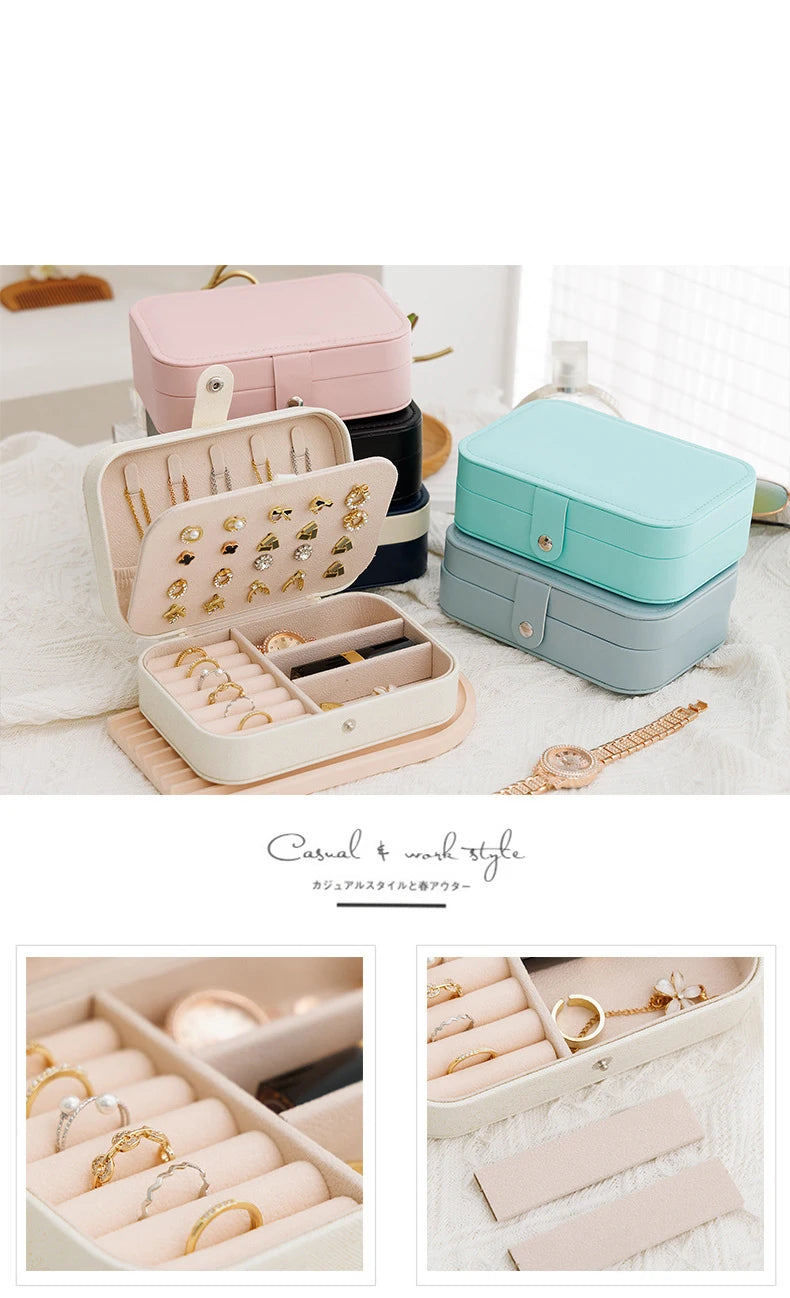 Travel Jewelry Organizer Box”