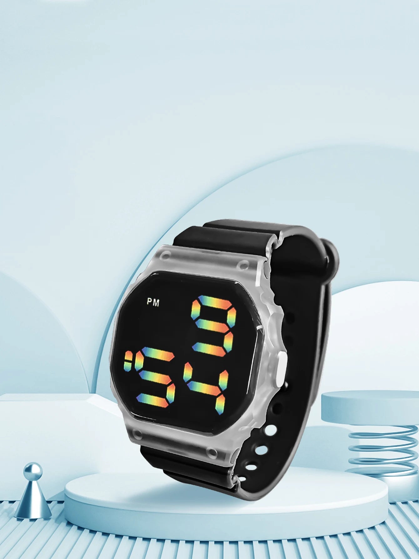 Kids LED Sports Watch Set