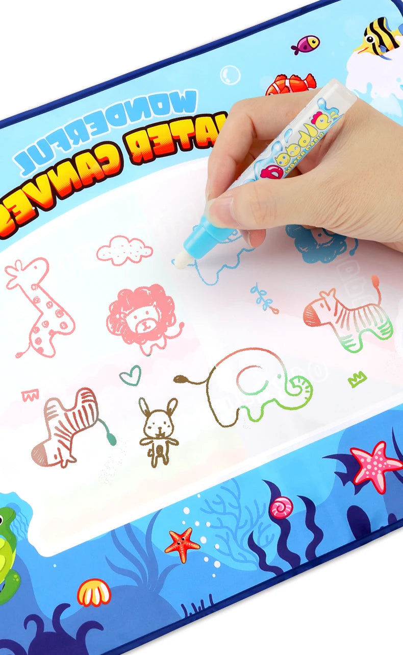 Kids Doodle Water Canvas – Mess-Free Painting Carpet