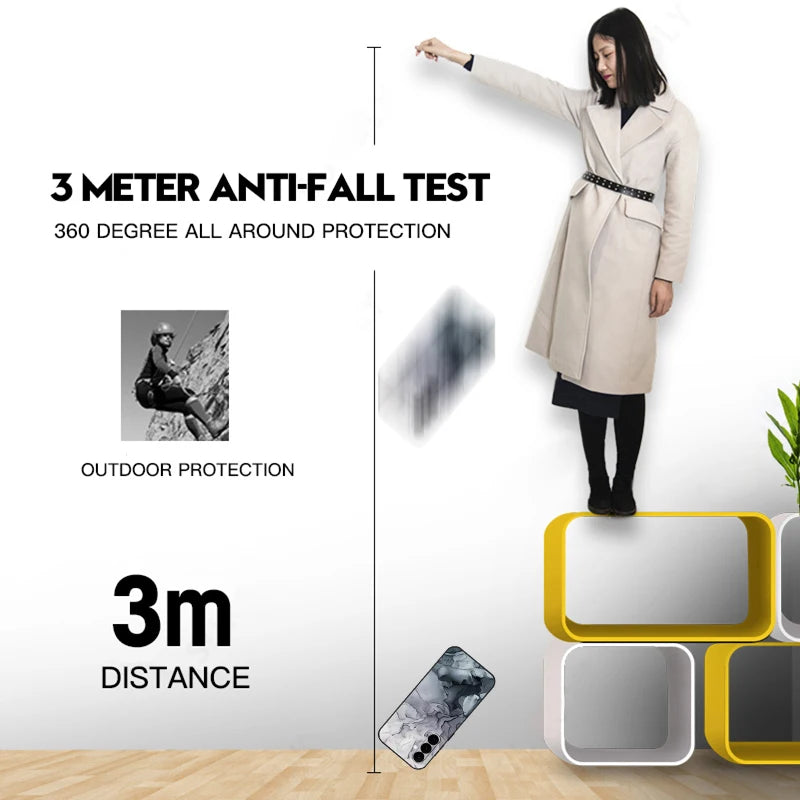 Colorful Marble Cover – Samsung