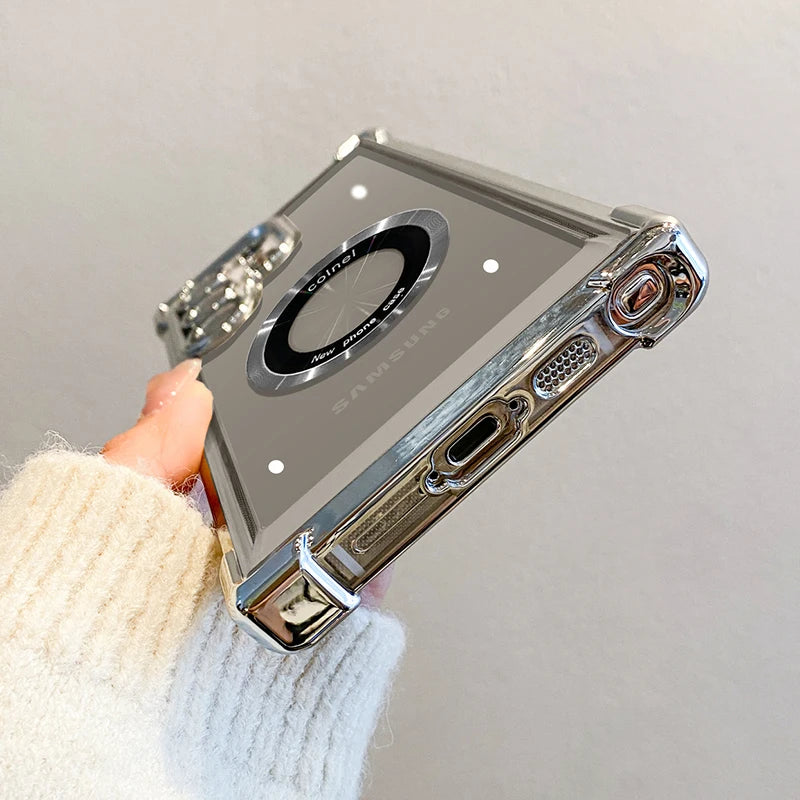 Luxury Magnetic Wireless Charge Cover – Samsung