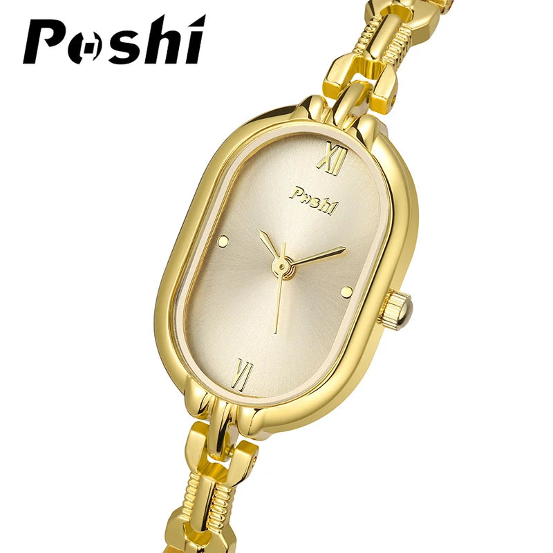 POSHI Women's Luxury Quartz Bracelet Watch