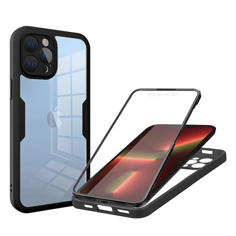 360° Full Body Shockproof Cover – iPhone
