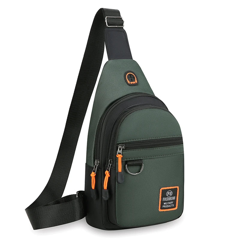 Men’s Large Capacity Chest & Crossbody Bag – Outdoor Sports