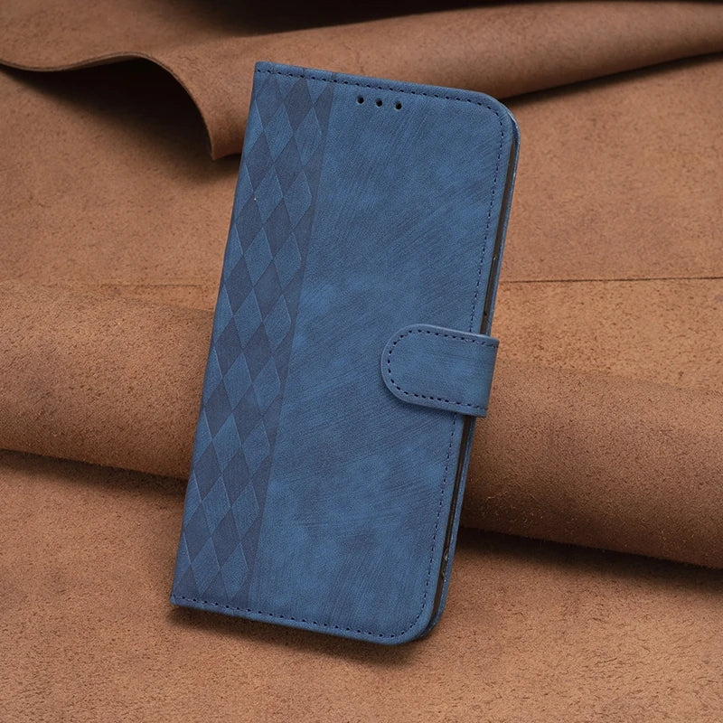 Luxury Magnetic Leather Wallet Cover – OPPO