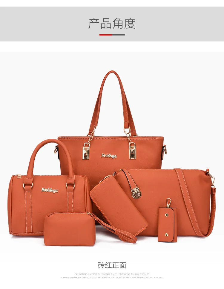 Chic 6-in-1 Handbag Collection