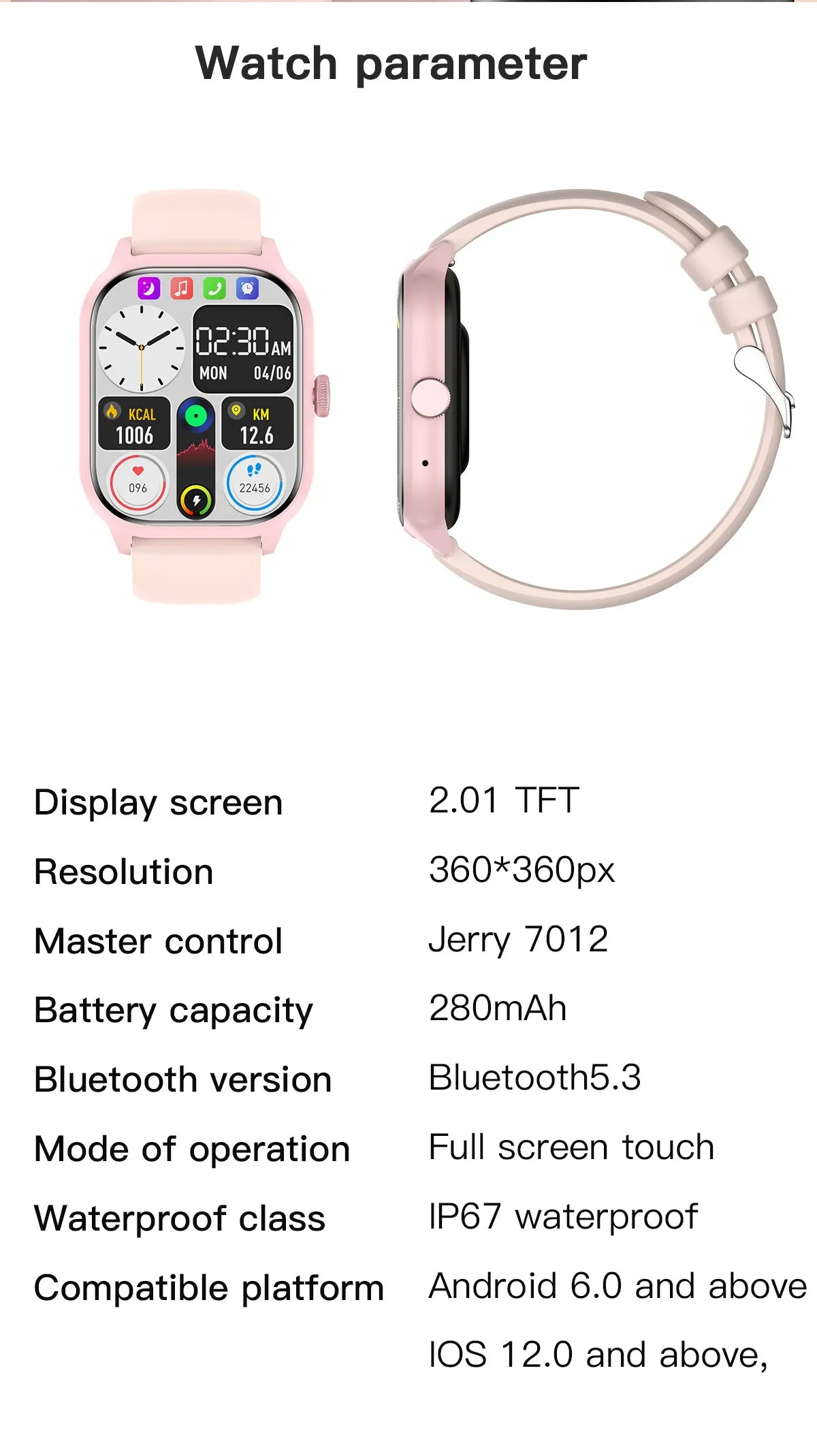 LEMFO LT10 2024 Smartwatch, Bluetooth Call & Fitness Tracker