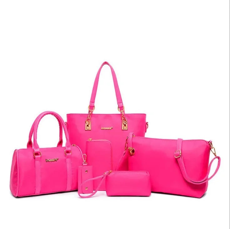 6-Piece Fashion Tote Set