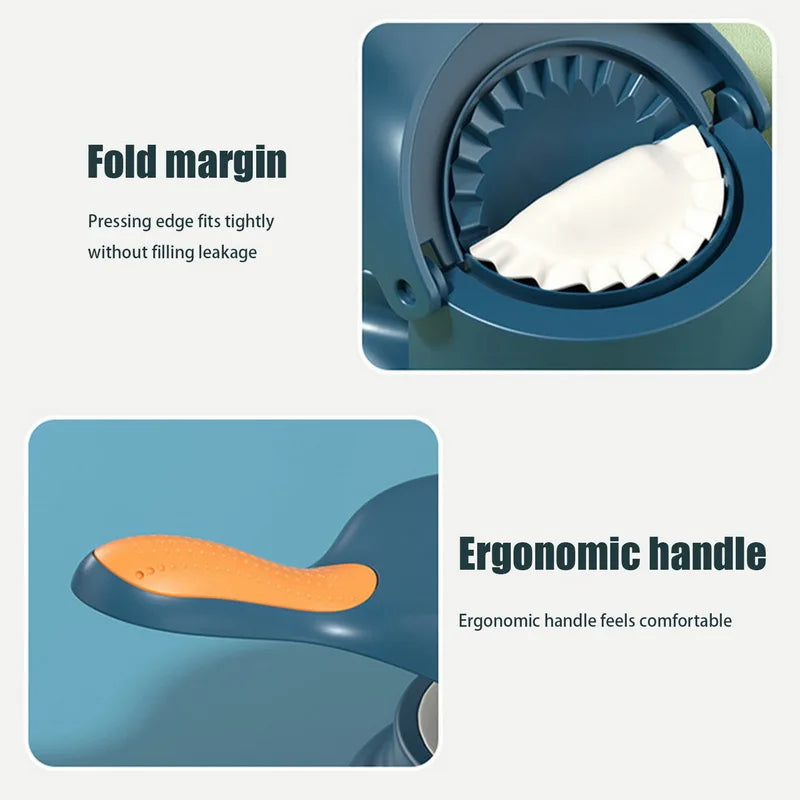 2-in-1 Dumpling & Momo Molding Machine – DIY Manual Press.