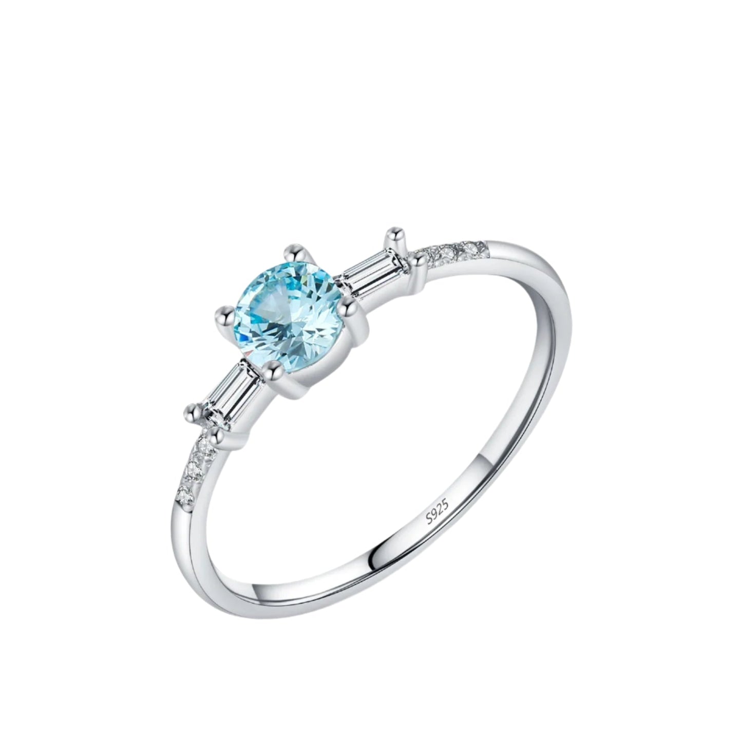 925 Silver Infinity CZ Ring Se