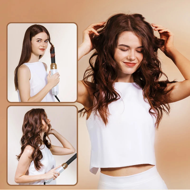 5-in-1 Hair Dryer & Styling Tool – Curl, Straighten & Dry